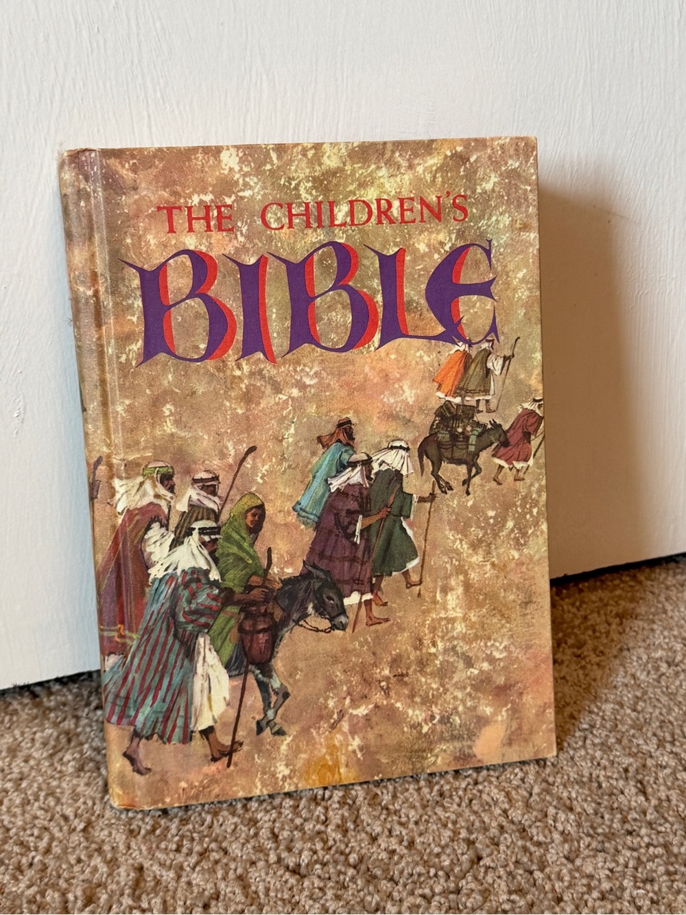 The Children's Bible - Gold & Purple Hardcover Kids Storybook